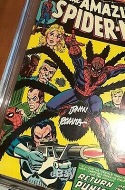 CGC 9.2 Amazing Spider-Man 135 ss Signed John Romita. Second Appearance Punisher