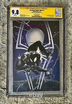 CGC SS 9.8 Symbiote Spider-Man #1 & Amazing Spider-Man #1 SIGNED Clayton Crain