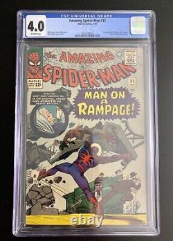 Cgc 4.0 1966 #32 Amazing Spider-man Marvel Comics (doctor Octopus) Undergraded