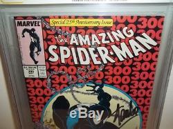 Cgc 9.4 Ss (nm) Amazing Spider-man #300 1988 1st Venom App Signed By Stan Lee
