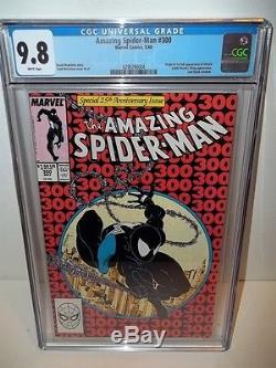 Cgc 9.8 (nm/mt) Amazing Spider-man #300 1st Venom Appearance Mcfarlane White Pgs