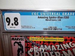 Cgc 9.8 (nm/mt) Amazing Spider-man #300 1st Venom Appearance Mcfarlane White Pgs