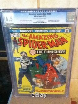 Comics 4 Trade Amazing Spider-Man 129 cgc 6.5 1st App. Of The Punisher
