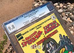 Dr. Doom's Revenge #1 CGC 9.8 WP Amazing Spider-Man Captain America John Romita