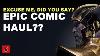 Epic Comic Book Haul Video Cgc Worthy Iron Man 55 Amazing Spider Man
