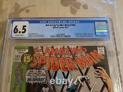 MARVEL COMICS Amazing Spider-Man 101 CGC GRADED 6.5 F+/VF-KEY 1st Morbius MCU