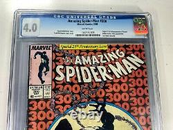 Marvel AMAZING SPIDER-MAN #300 NEWSSTAND Rare CGC 4.0 CARNAGE Movie VENOM KEY
