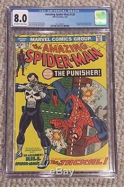 Marvel Amazing Spider-Man 129 Punisher CGC 8.0 & Uncanny X-Men 141 CGC 9.8 LOT