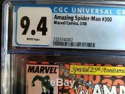 Marvel Amazing Spider-Man #300 CGC 9.4 1st Appearance VENOM New Case & label