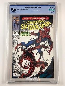 Marvel CBCS 9.6 The Amazing Spider-Man #361 First Carnage Key Issue! Not CGC