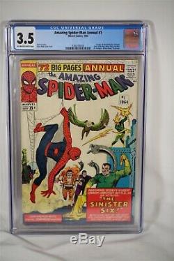 Marvel Comic ASM Amazing Spider Man Annual #1 CGC 3.5