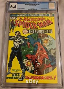 Marvel Comics Amazing Spiderman #129 CGC 6.5 1st Appearance of The Punisher