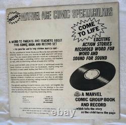 Marvel The Amazing Spider-Man #1 Reprint 1966 CGC 8.0 & Golden Records Album