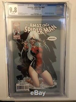 Marvel The Amazing Spider-Man #607 CGC 9.8 J Scott Campbell cover