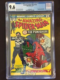 Rare 1974 Bronze Age Amazing Spider-man #129 Cgc 9.6 Universal Key 1st Punisher