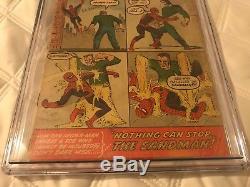 RARE Amazing Spider-Man #4 (Sep 1963, Marvel comics) CGC 1.0 1st app Sandman KEY