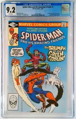 SPIDER-MAN AND HIS AMAZING FRIENDS CGC Graded 9.2 Marvel Comic Group