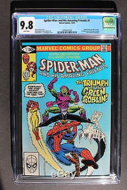SPIDER-MAN and His AMAZING FRIENDS #1 Iceman Fire-Star Green Goblin CGC NMMT 9.8