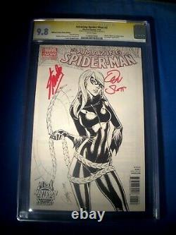 STAN LEE Signed 2014 Amazing SPIDER-MAN #2 SS Marvel Comics CGC 9.8 NM/MT