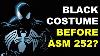 Spidey S Black Costume Released Before Asm 252 Comic History Marvel