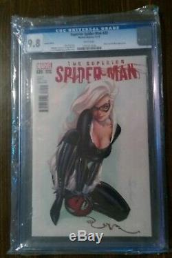 Superior Spider-Man #20 CGC 9.8 (2013) Amazing Black Cat Cover Scott Campbell