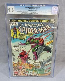 THE AMAZING SPIDER-MAN #122 (Death Green Goblin) Marvel Comics 1973 CGC 9.6 NM+