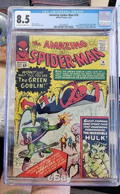 THE AMAZING SPIDER-MAN #14 CGC Grade 8.5 First appearance of GREEN GOBLIN