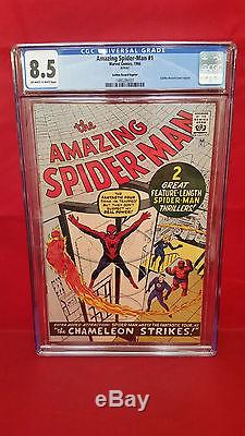 The Amazing Spider-Man #1 CGC 8.5 Golden Record Reprint Off-White to White
