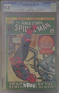 The Amazing Spider-Man #107 CGC 9.8 NM/M WHITE pages! Rare Investment grade