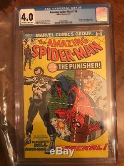 The Amazing Spider-Man #129 CGC 4.0, Pressable, 1st Punisher, Classic Cover