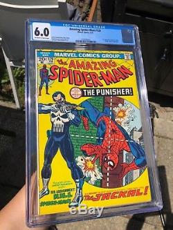 The Amazing Spider-Man #129 CGC 6.0! 1st APP OF THE PUNISHER! Worldwide Ship
