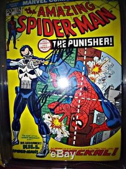 The Amazing Spider-Man #129 CGC 6.0 SIGNED by CONWAY AND LEE 1ST PUNISHER key