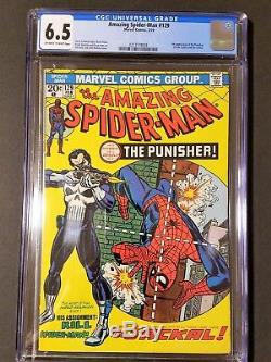 The Amazing Spider-Man #129 CGC 6.5! 1st appearance of the Punisher