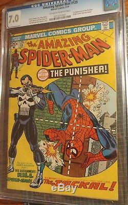 The Amazing Spider-Man #129 CGC 7.0 OWithW KEY 1st Punisher! TAKING OFFERS