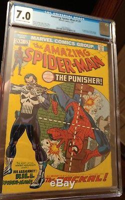 The Amazing Spider-Man #129 CGC 7.0 OWithW KEY 1st Punisher! TAKING OFFERS
