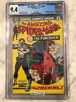 The Amazing Spider-Man #129 CGC 9.4 Certified 1st Appearance Punisher NETFLIX