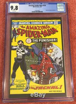The Amazing Spider-Man #129 CGC 9.8 NM+ 1st Punisher Hasbro Action Figure 2006