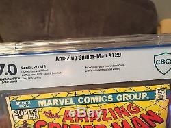 The Amazing Spider-Man #129 Cbcs 7.0. Not Cgc Or Pgx