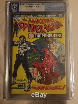 The Amazing Spider-Man #129 (Feb 1974, Marvel) 1st Punisher PGX 9.8 Like CGC