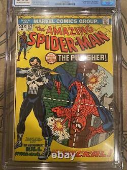 The Amazing Spider-Man #129 (Feb 1974, Marvel) CGC 5.5 1st Punisher