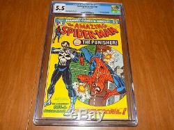 The Amazing Spider-Man #129 First Appearance of The Punisher CGC 5.5 WHITE