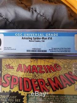 The Amazing Spider-Man 14 First Green Goblin Comic Key CGC