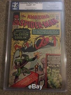 The Amazing Spider-Man #14 PGX 2.5 First Green Goblin Not CGC