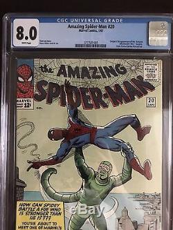 The Amazing Spider-Man #20, CGC 8.0 White