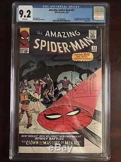 The Amazing Spider-Man #22 CGC 9.2 White Pages