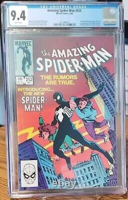 The Amazing Spider-Man #252 CGC 9.4 (1st Ap Black Costume) Marvel Comics 5/84