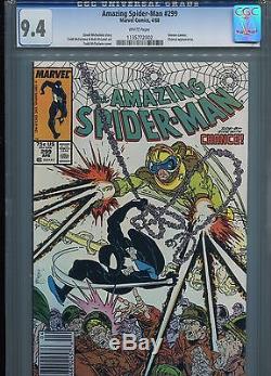 The Amazing Spider-Man #298, 299 & 300 (May 1988, Marvel) CGC9.4 & CBCS9.4 WHITE