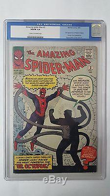 The Amazing Spider-Man #3 CGC Old Label 5.0 1st Appearance of Doctor Octopus