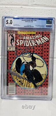 The Amazing Spider-Man #300 5.0 CGC newstand 1st appearance Venom