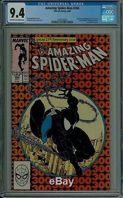 The Amazing Spider-Man #300 CGC 9.4 NM VENOM McFarlane Marvel comics 1283723002